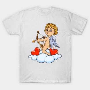 Cupid rides a cloud T-Shirt